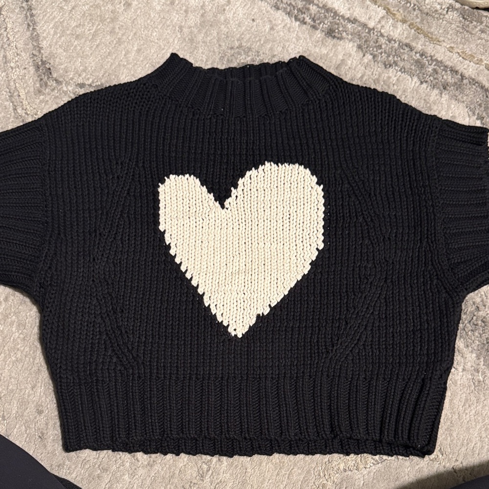 Maeve Black Knit Cardigan